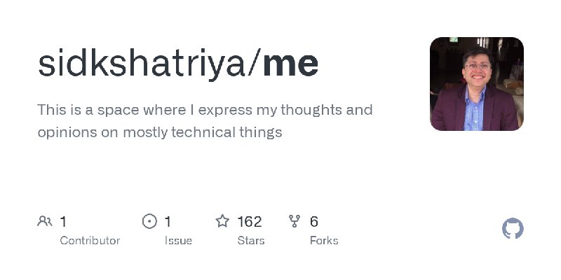 me/006-Dealing-with-GitHub-Jealously.md at master · sidkshatriya/me